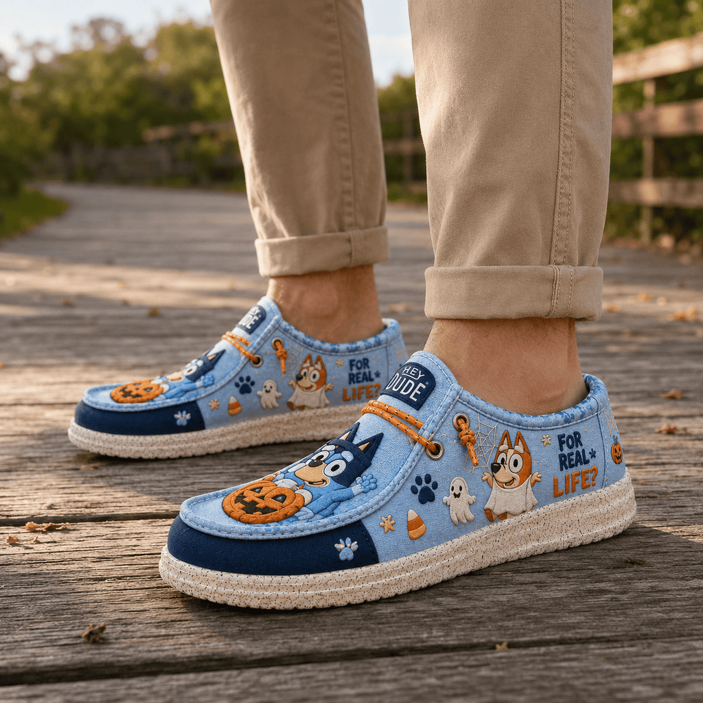 Premium BLU Loafer Shoes TMH
