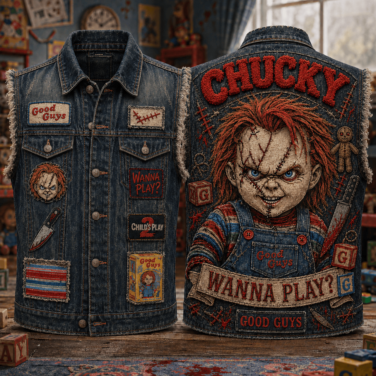 CKY PREMIUM DENIM VEST HQH