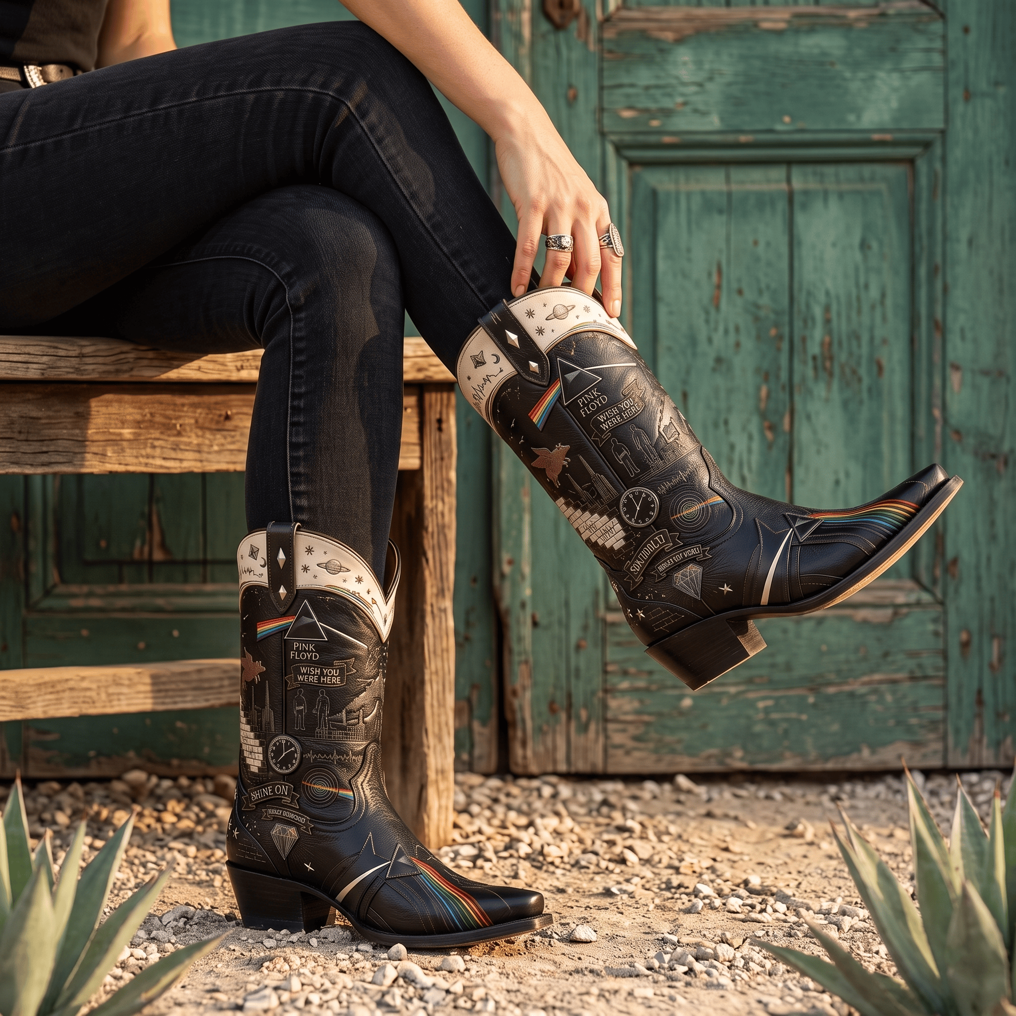 PFD WESTERN COWBOY BOOTS HTTT