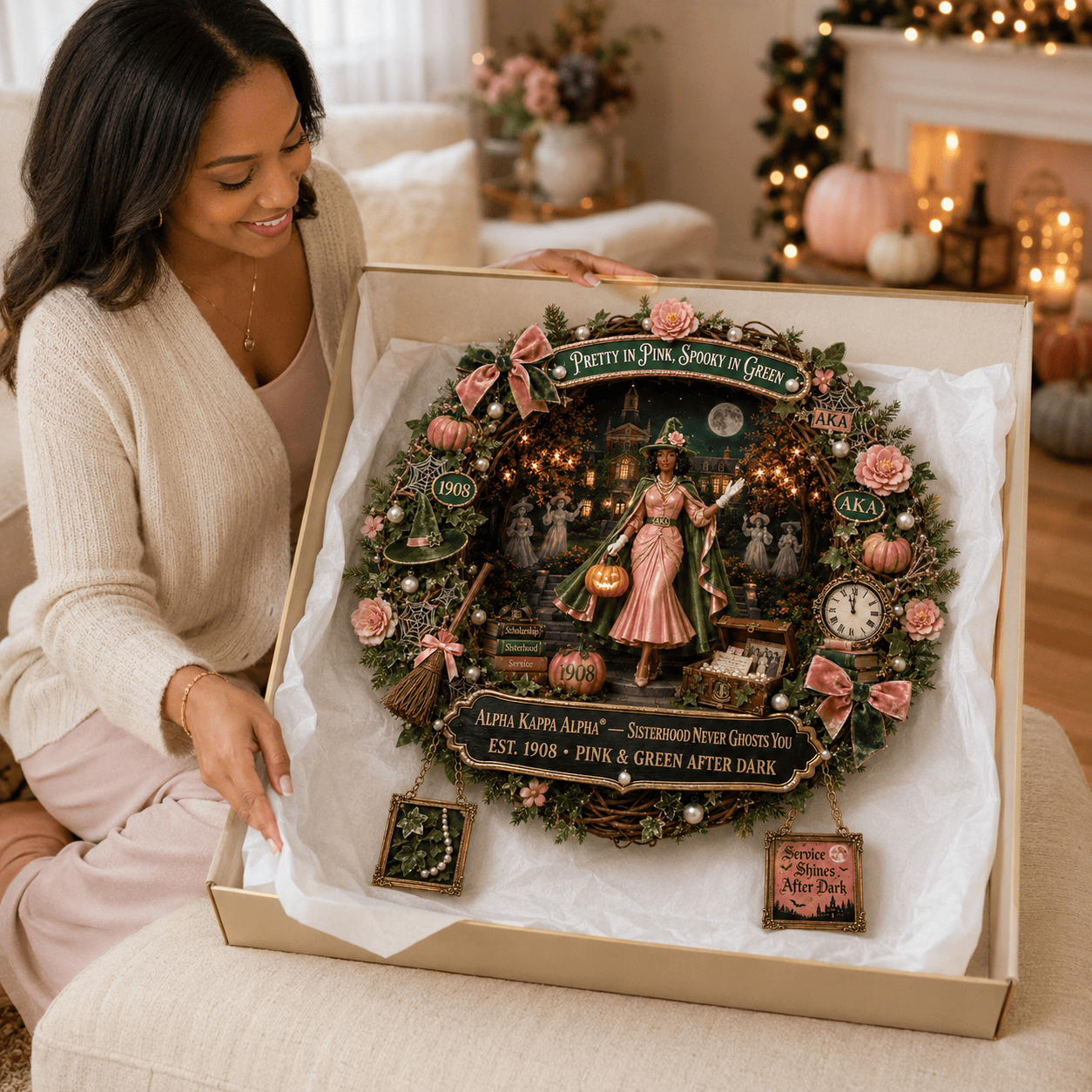 AKA Decorative Wreath PTKL