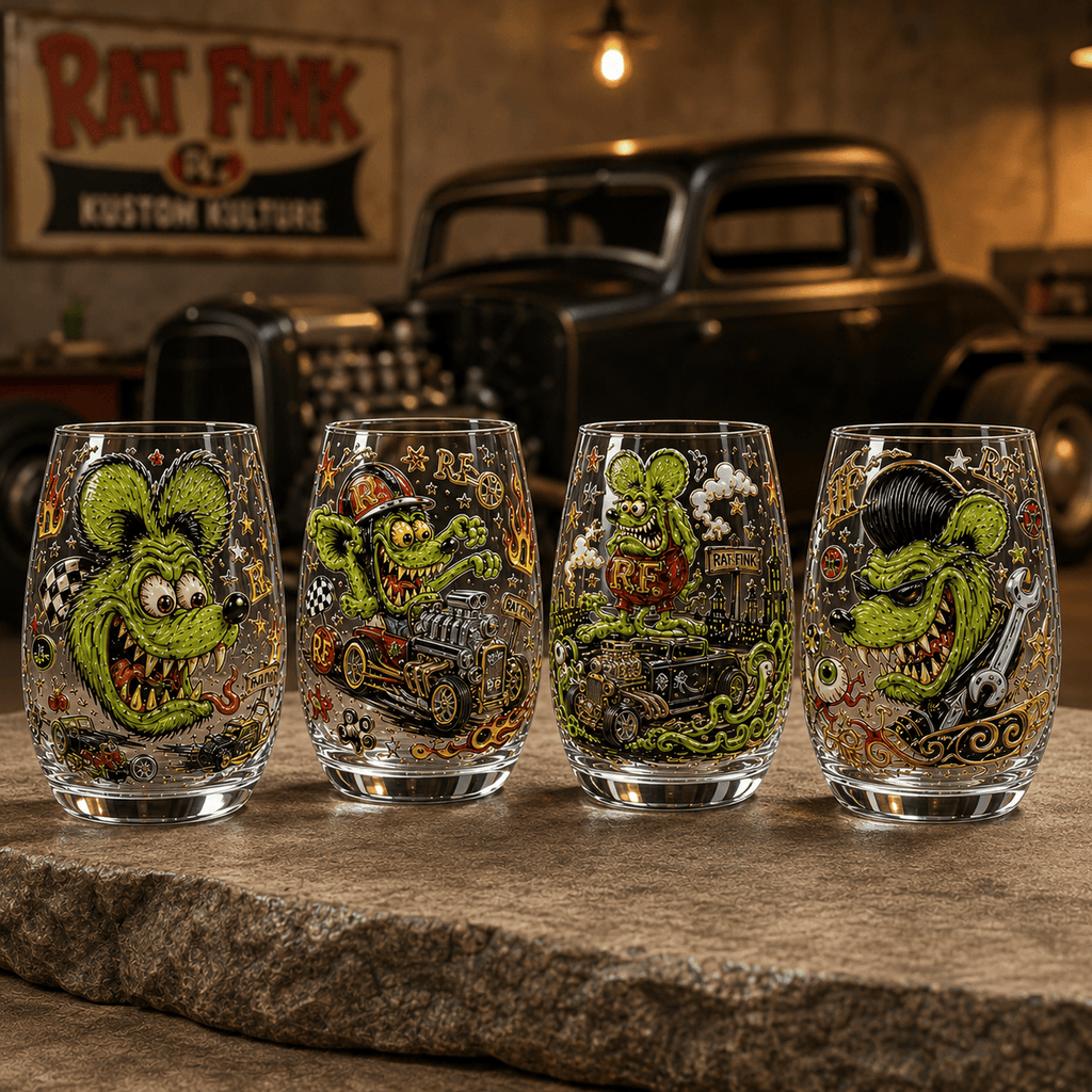 Premium RFK Whiskey Glass Set BMD