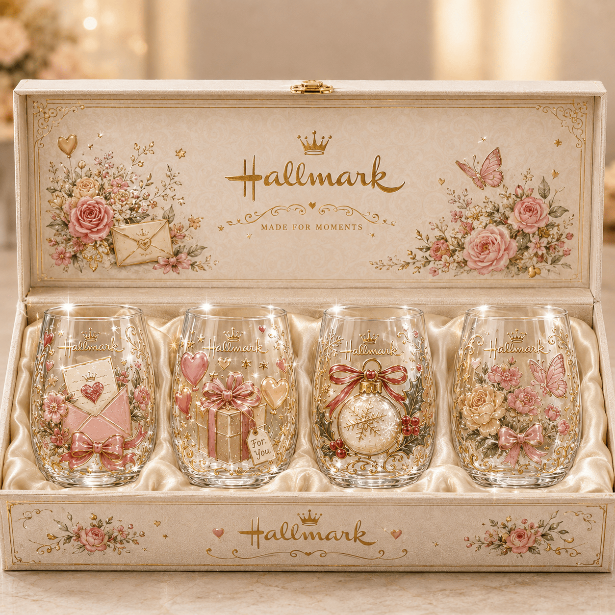 Premium HMK Whiskey Glass Set BMD