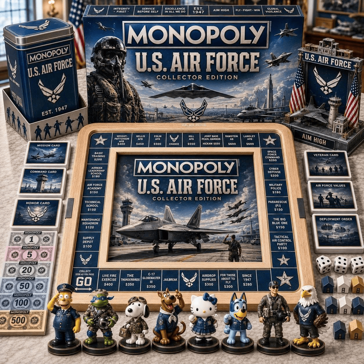 USAF Premium Board Game NHVH