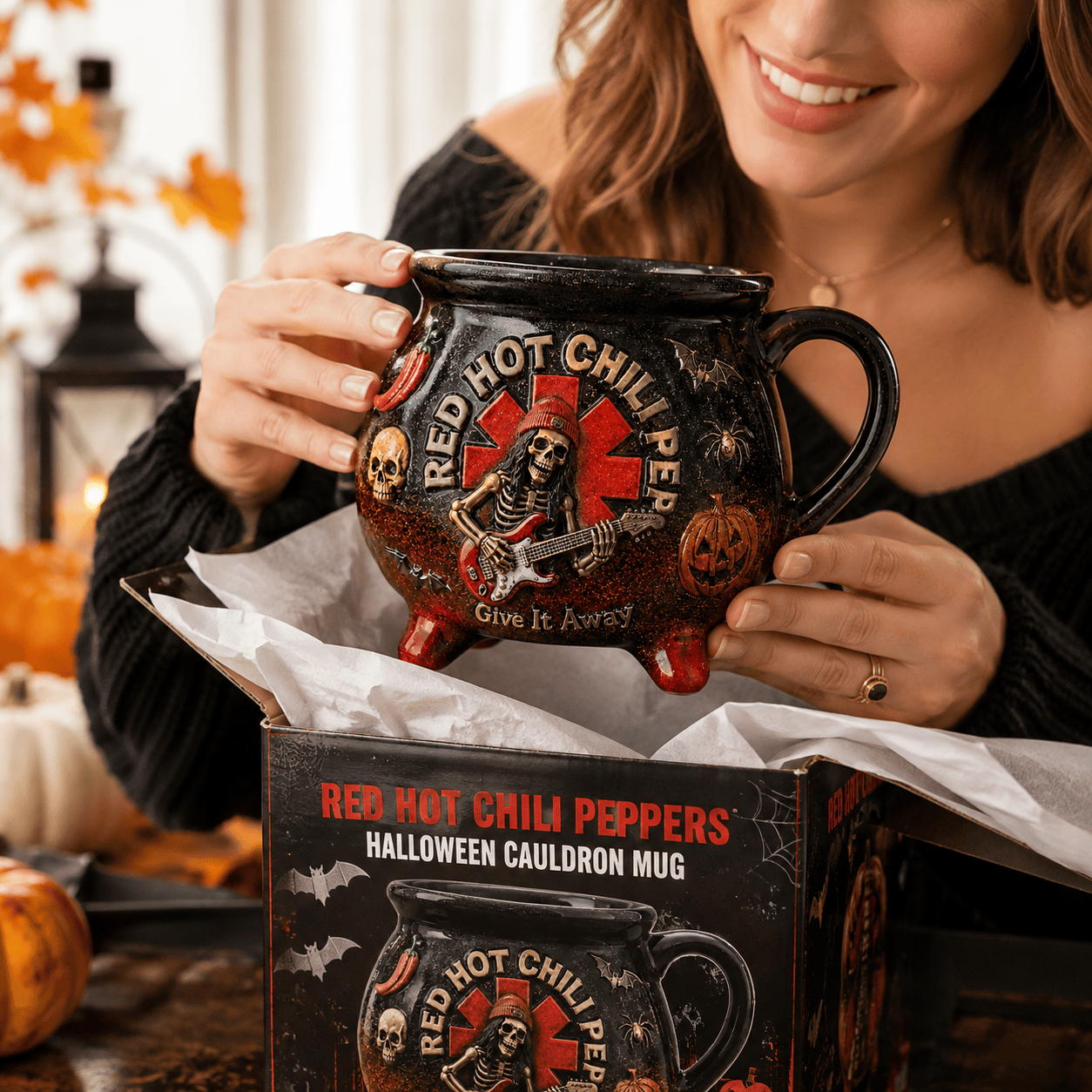 Premium RHCP Witch Cauldron Mug NPL