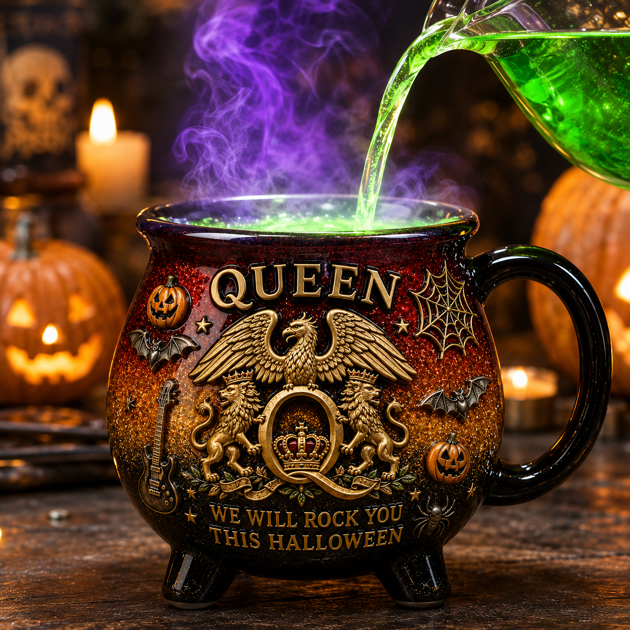 Premium QNN Witch Cauldron Mug NPL