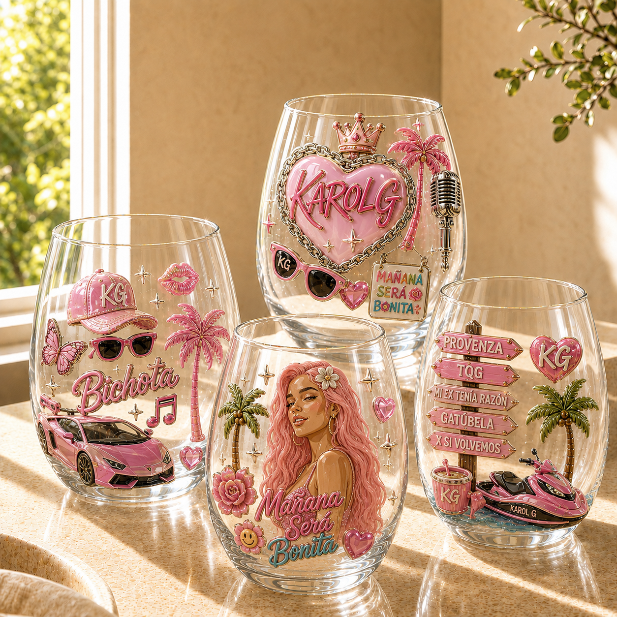 Premium KRG Whiskey Glass Set TMH