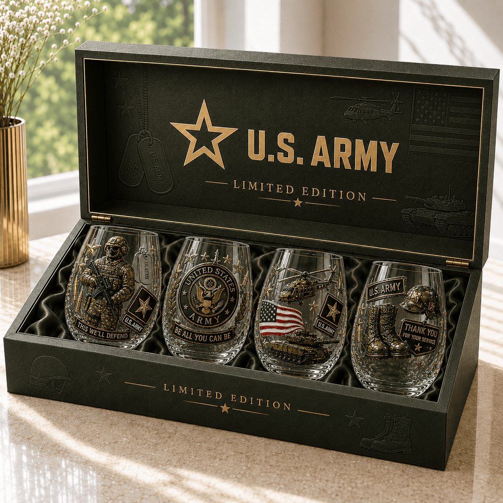 Premium USAR Whiskey Glass Set TTTT